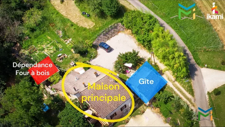 Lire la suite à propos de l’article Maison + Gîte 215m² – Rochechinard (26)